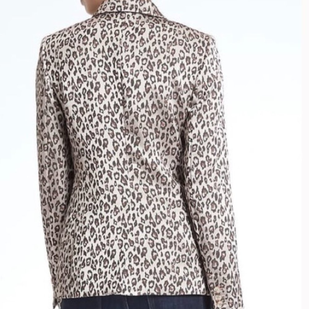 🎉HPx2🎉 Banana Republic Leopard Blazer / Jacket - Picture 15 of 15